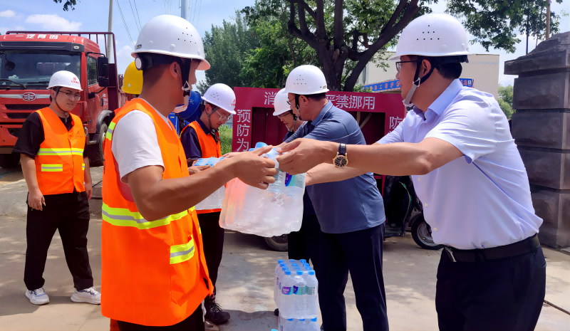 Jimo District Housing and Urban-Rural Development Bureau ay pumunta sa Inwent Auto Parts Industrial Park project inspection at research, at nagsagawa ng construction site na 