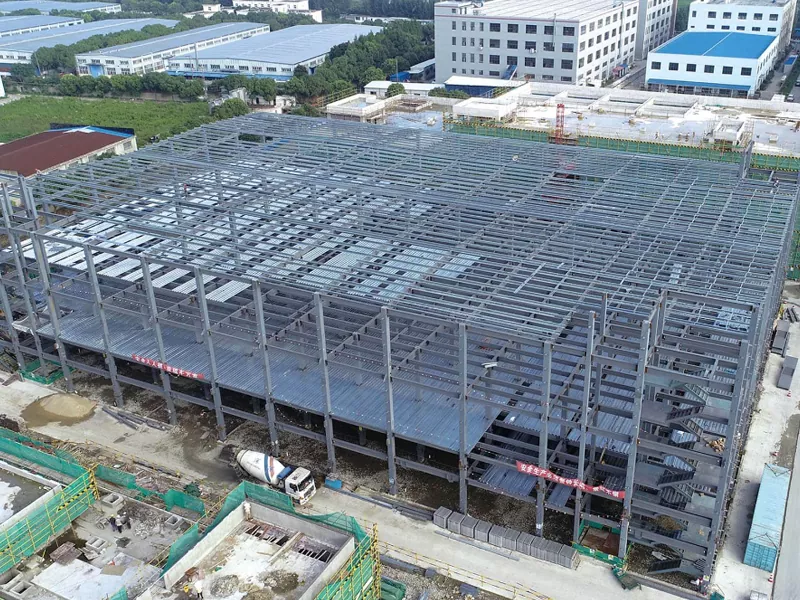 Mga Warehouse na Prefabricated na Steel Structure para sa kapaligiran