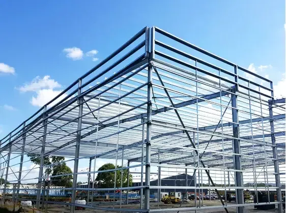 Praktikal at Magagandang Prefab Metal Steel Building para sa Warehouse