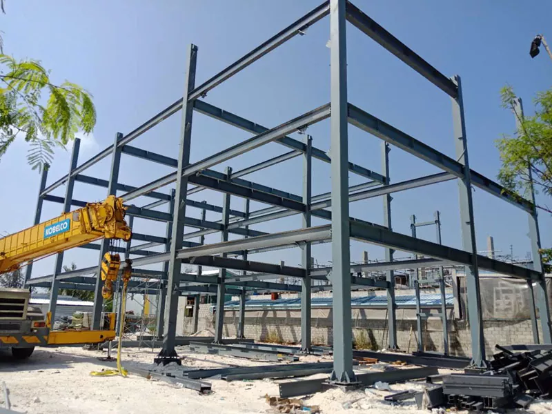 Praktikal at Magagandang Steel Frame Warehouse Construction